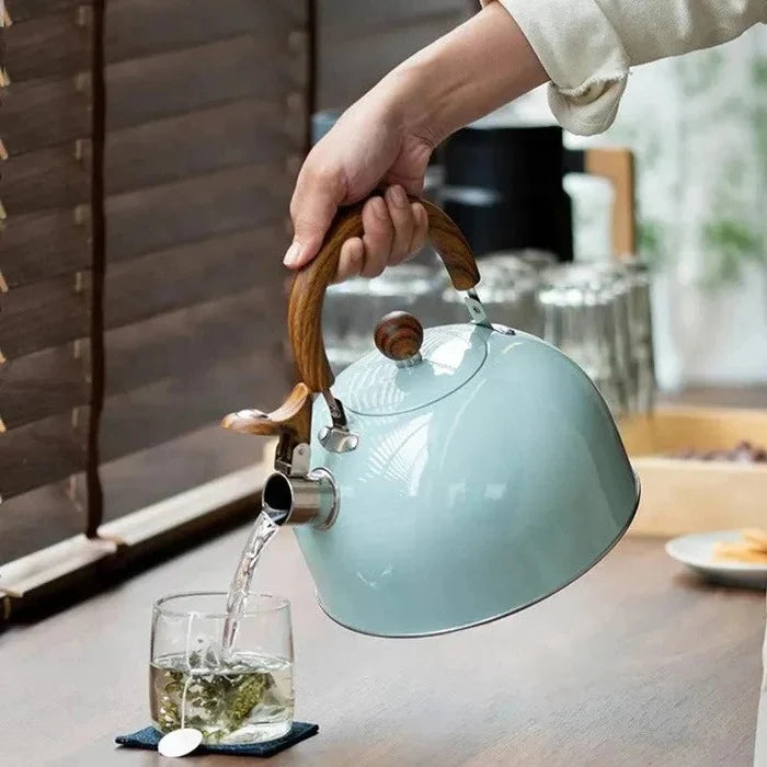 Stovetop Kettle Whistling Stainless Steel Induction Compatible