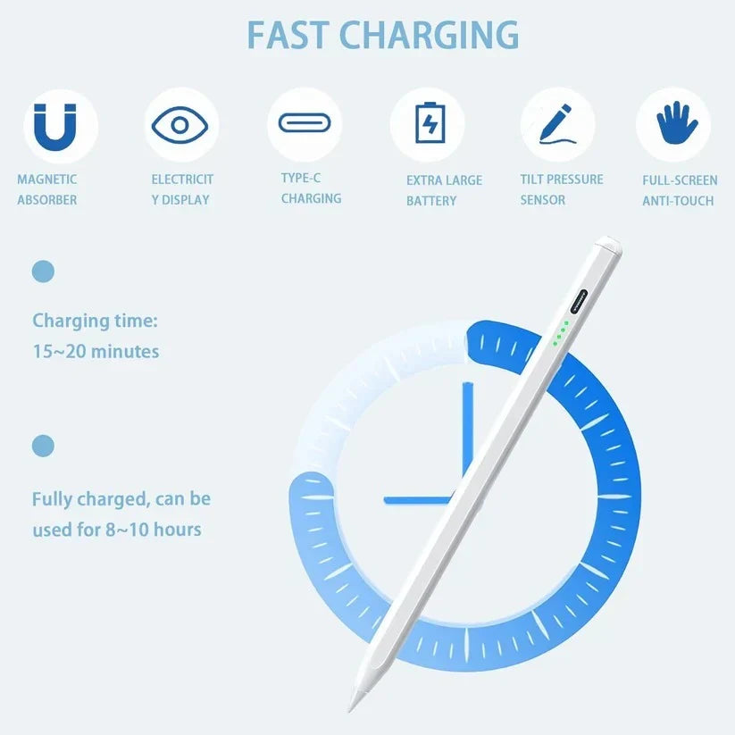 Stylus Pen Capacitive Drift-Free Magnetic Snap