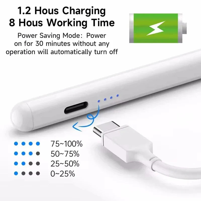 Stylus Pen Capacitive Drift-Free Magnetic Snap