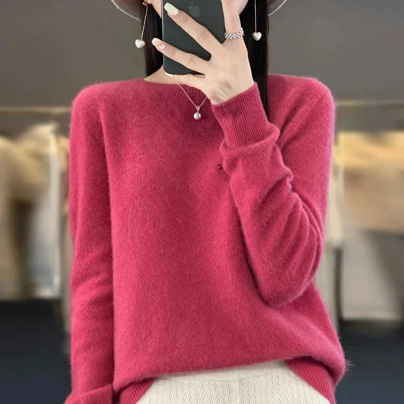 Sweater 100% Merino Wool Slim Fit