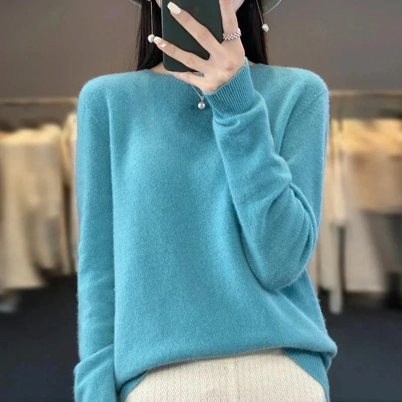 Sweater 100% Merino Wool Slim Fit