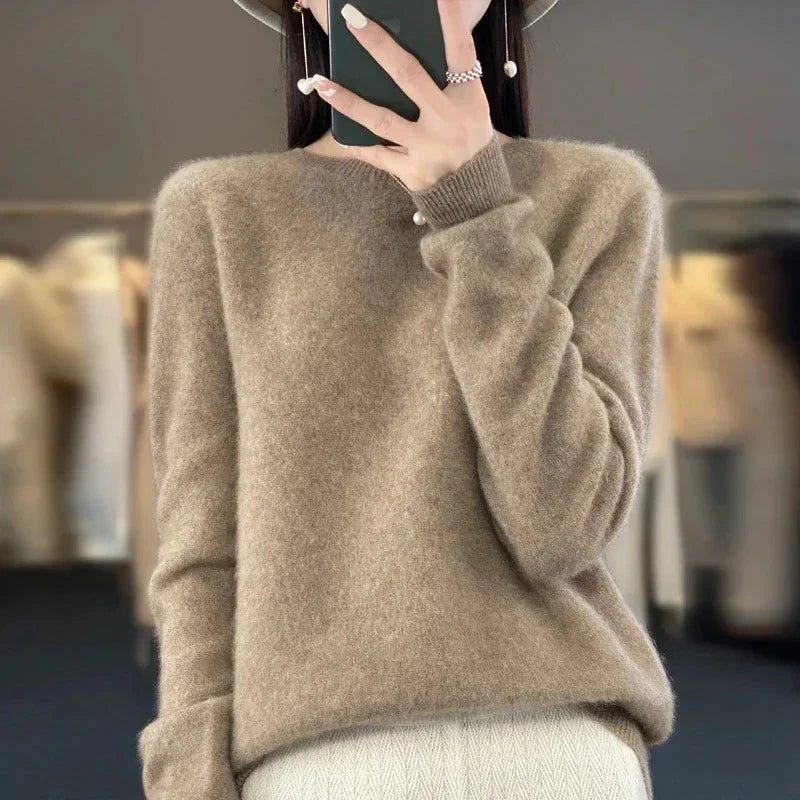 Sweater 100% Merino Wool Slim Fit