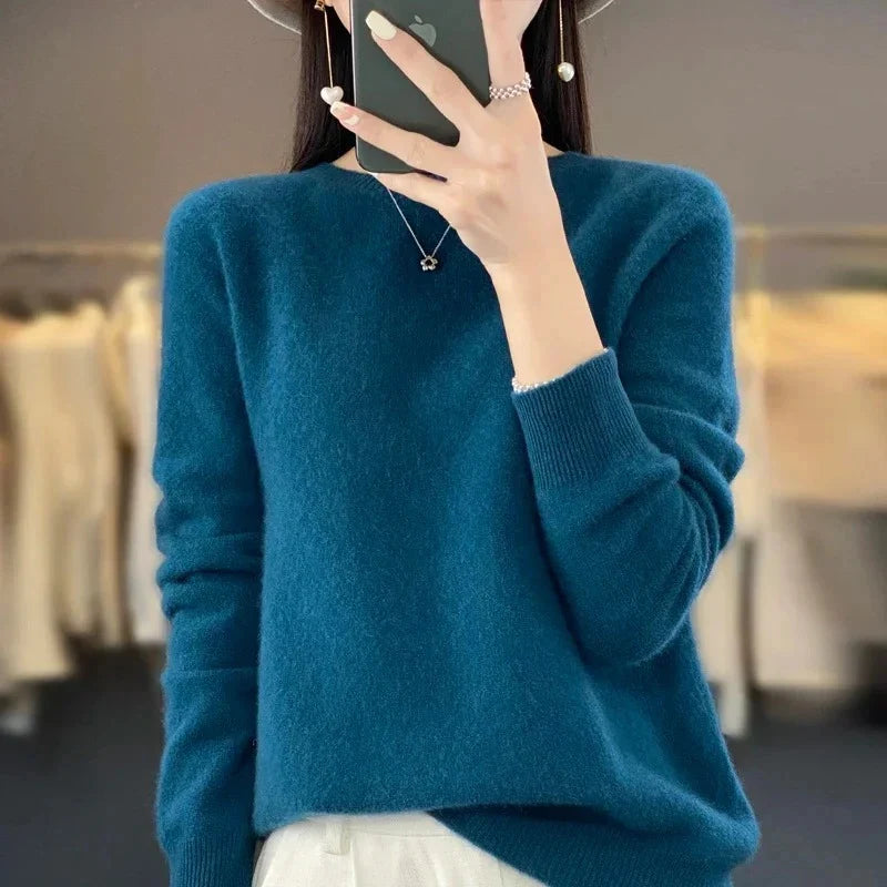 Sweater 100% Merino Wool Slim Fit