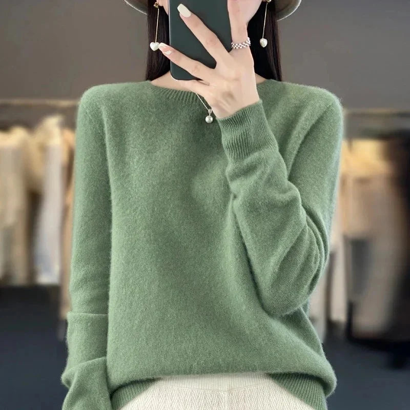 Sweater 100% Merino Wool Slim Fit