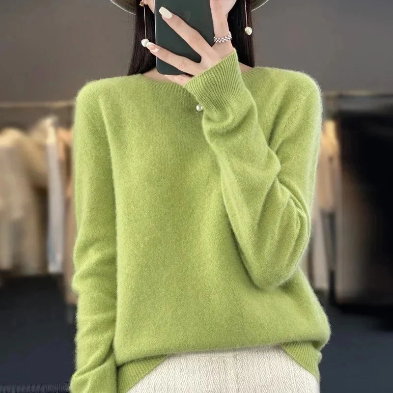 Sweater 100% Merino Wool Slim Fit
