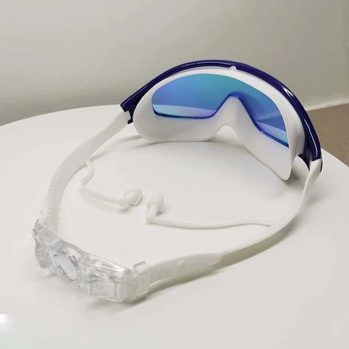 Swim Goggles Anti-Fog Wide-View Soft Silicone Seal