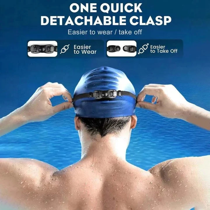 Swim Goggles Anti-Fog Wide-View Soft Silicone Seal