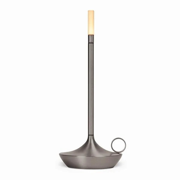 Table Lamp Cordless Rechargeable Candle-Style Warm LED