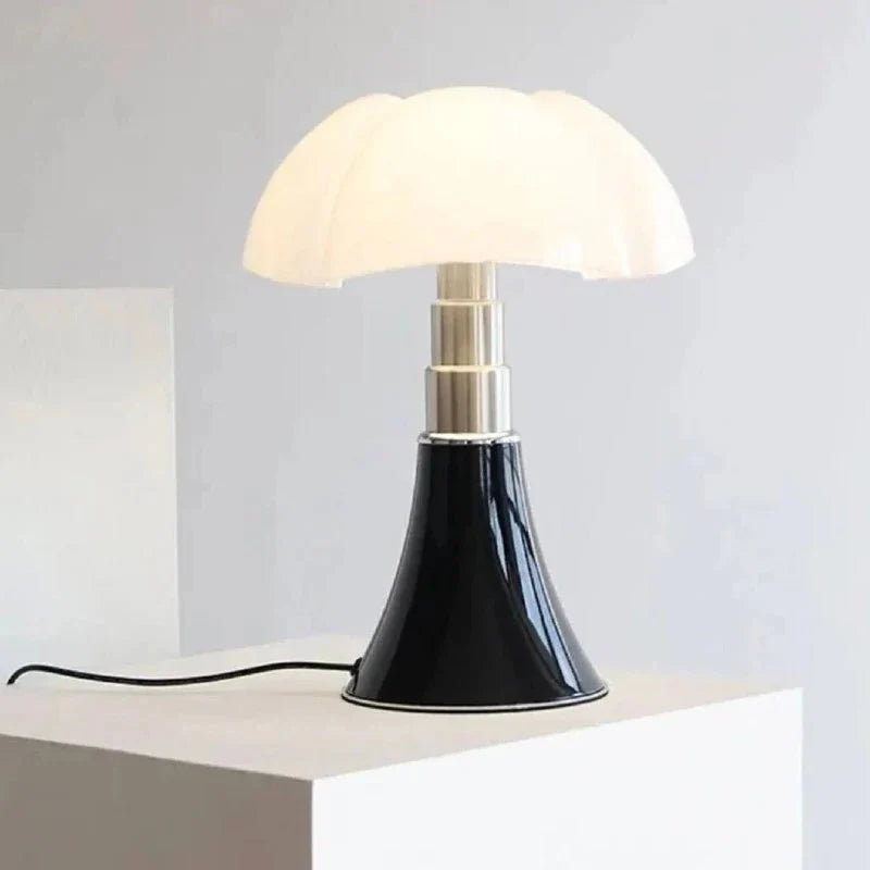 Table Lamp Flower Shaped Touch Dimmer Adjustable Height