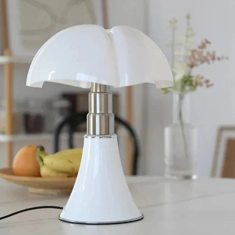 Table Lamp Flower Shaped Touch Dimmer Adjustable Height