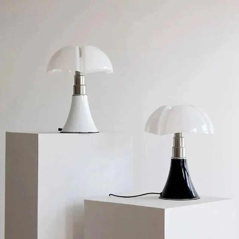 Table Lamp Flower Shaped Touch Dimmer Adjustable Height