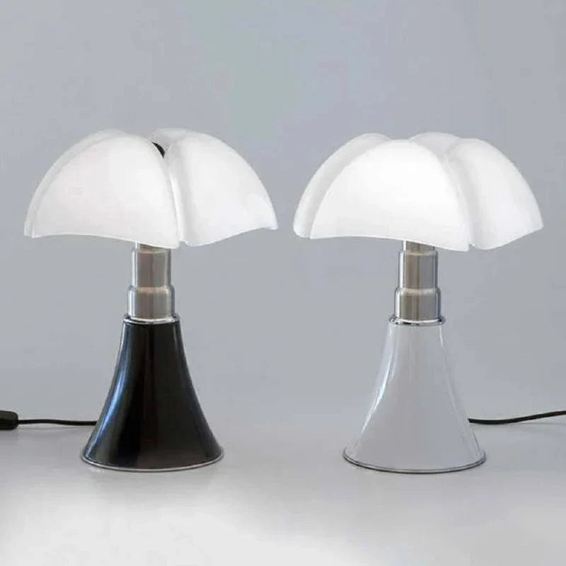 Table Lamp Flower Shaped Touch Dimmer Adjustable Height