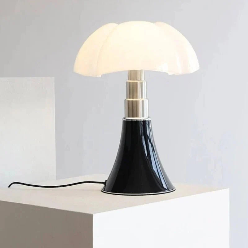 Table Lamp Flower Shaped Touch Dimmer Adjustable Height