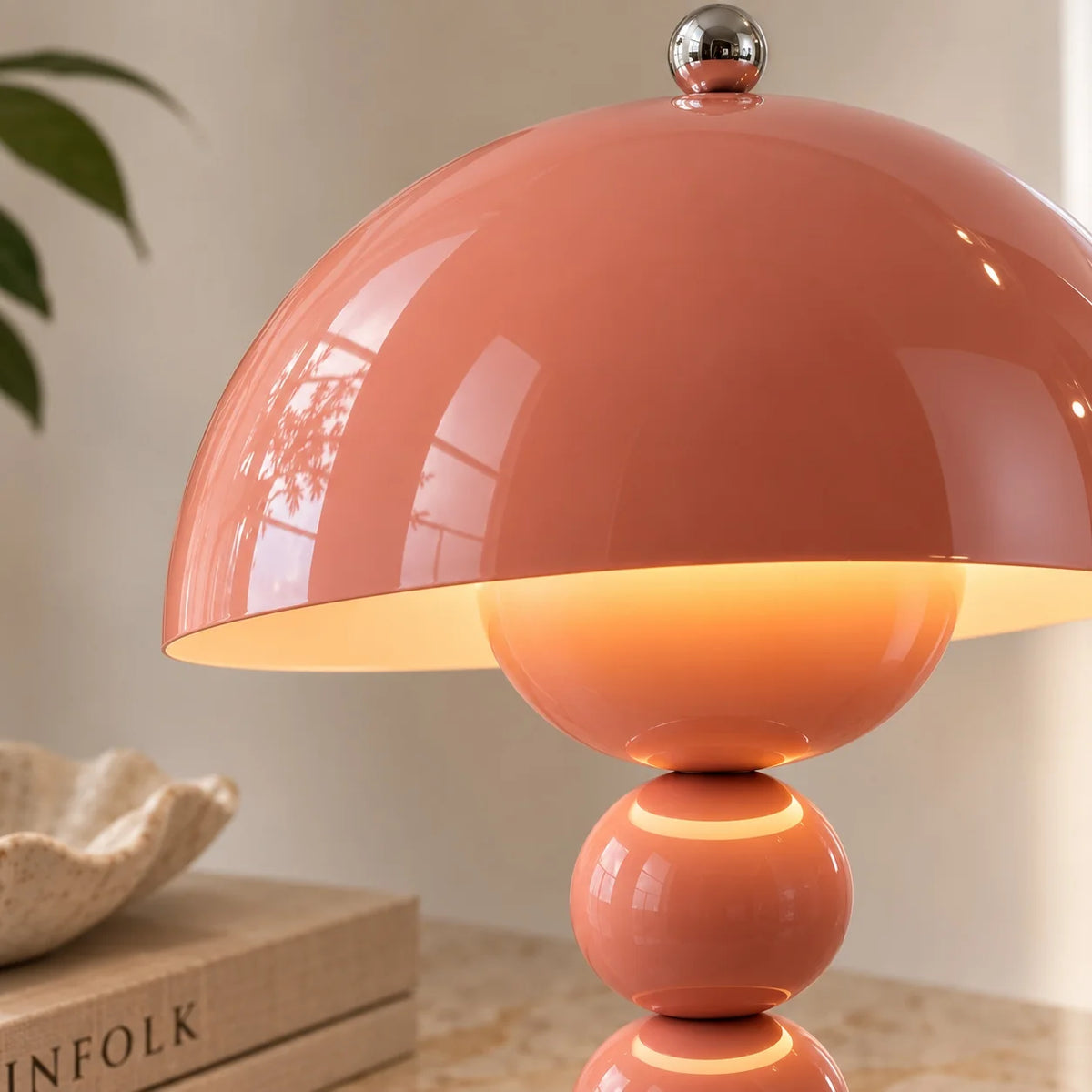 Table Lamp Portable Acrylic Touch Control USB Charging