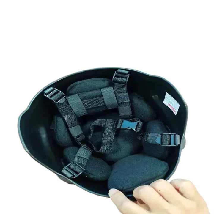 Tactical Helmet ABS Shell Accessory Rails Adjustable Fit
