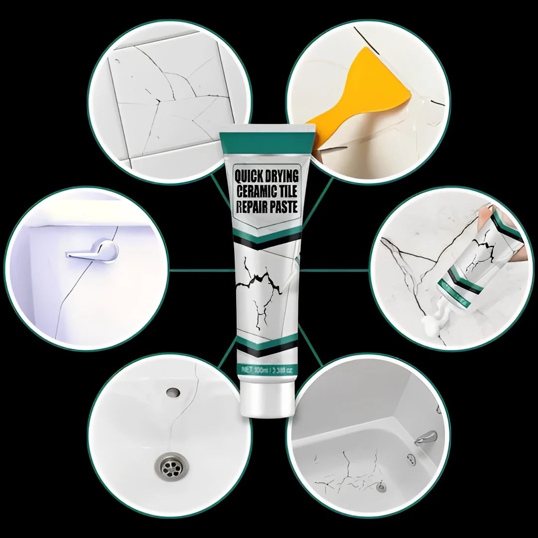 Tile Repair Kit Fast-Drying Waterproof Non-Toxic