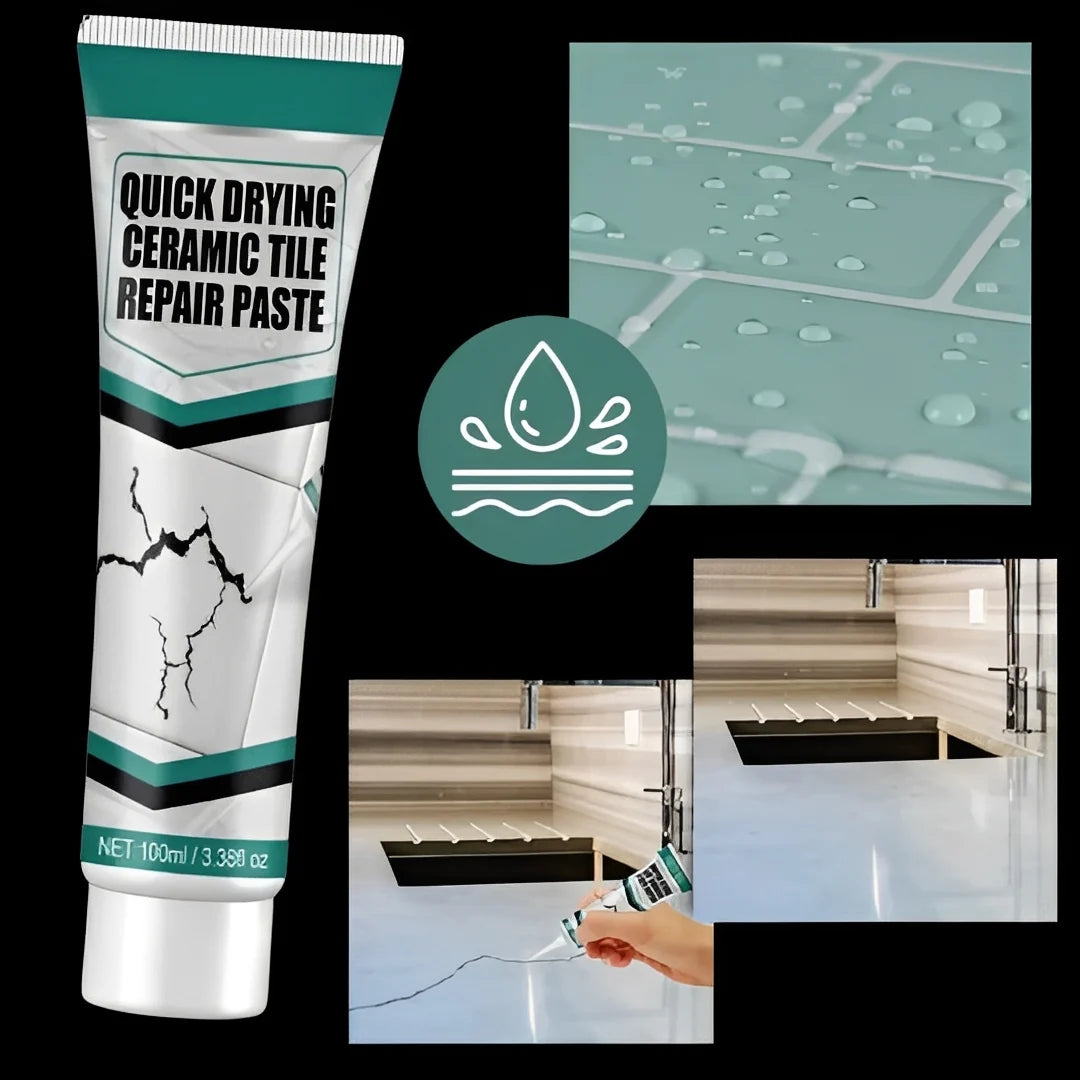 Tile Repair Kit Fast-Drying Waterproof Non-Toxic