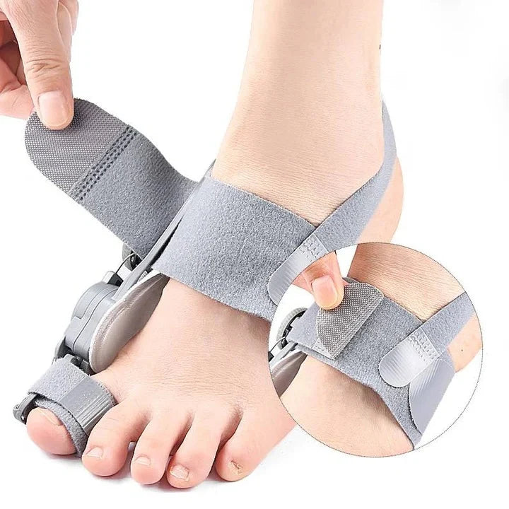 Toe Spacer Adjustable 3D Knob & Silicone Heel Strap