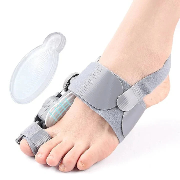 Toe Spacer Adjustable 3D Knob & Silicone Heel Strap