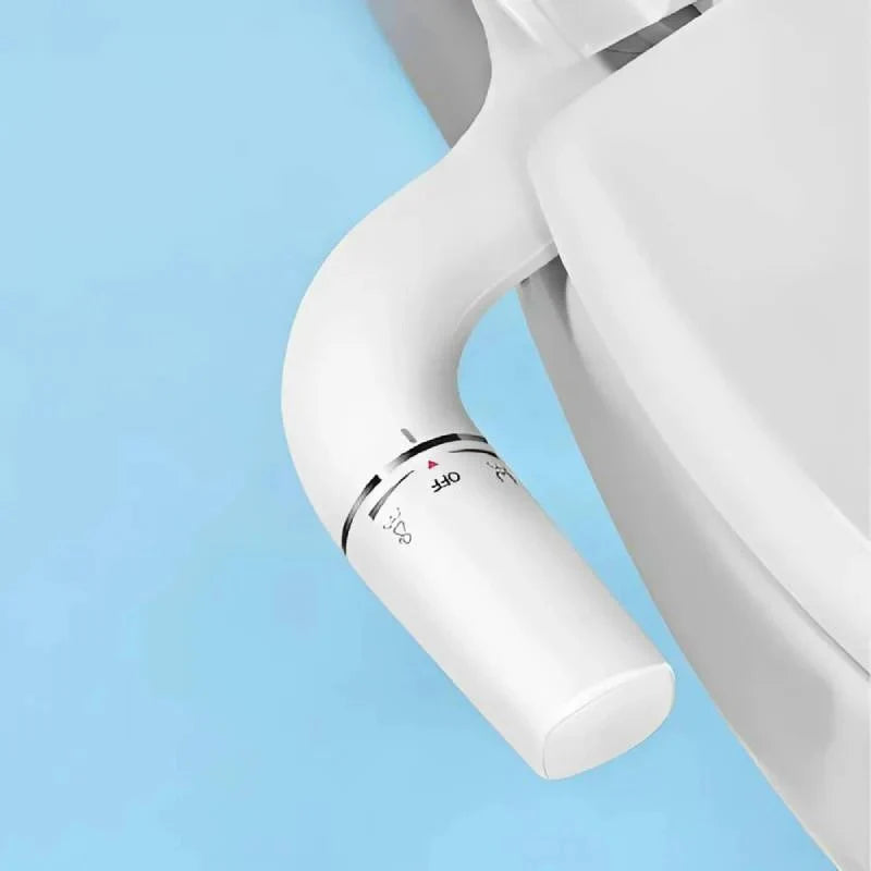 Toilet Bidet Attachment Dual Nozzle & Adjustable Pressure