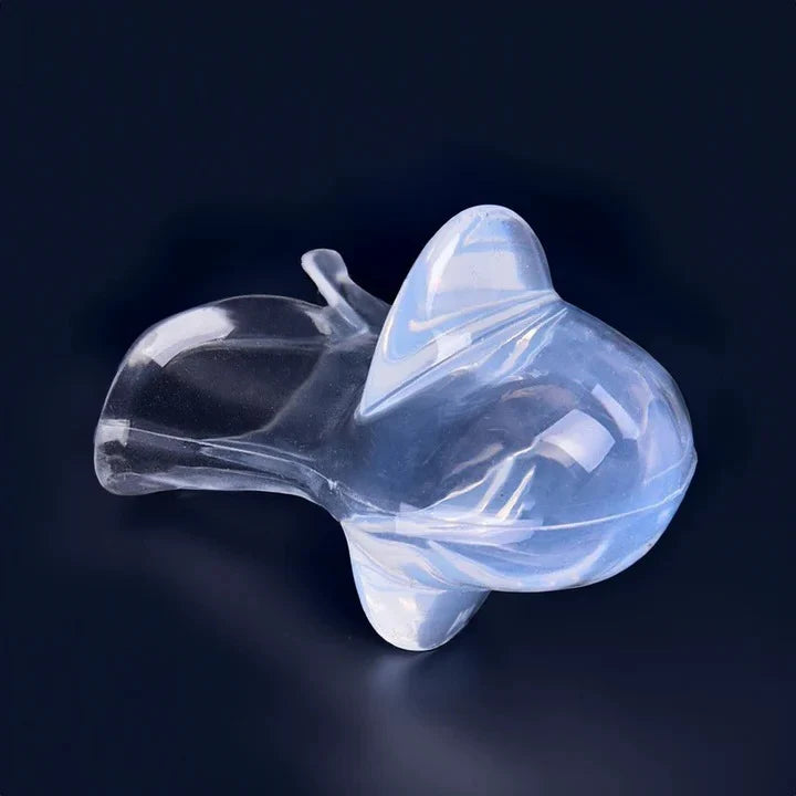Tongue Retainer Soft Silicone Suction Bulb Universal Fit