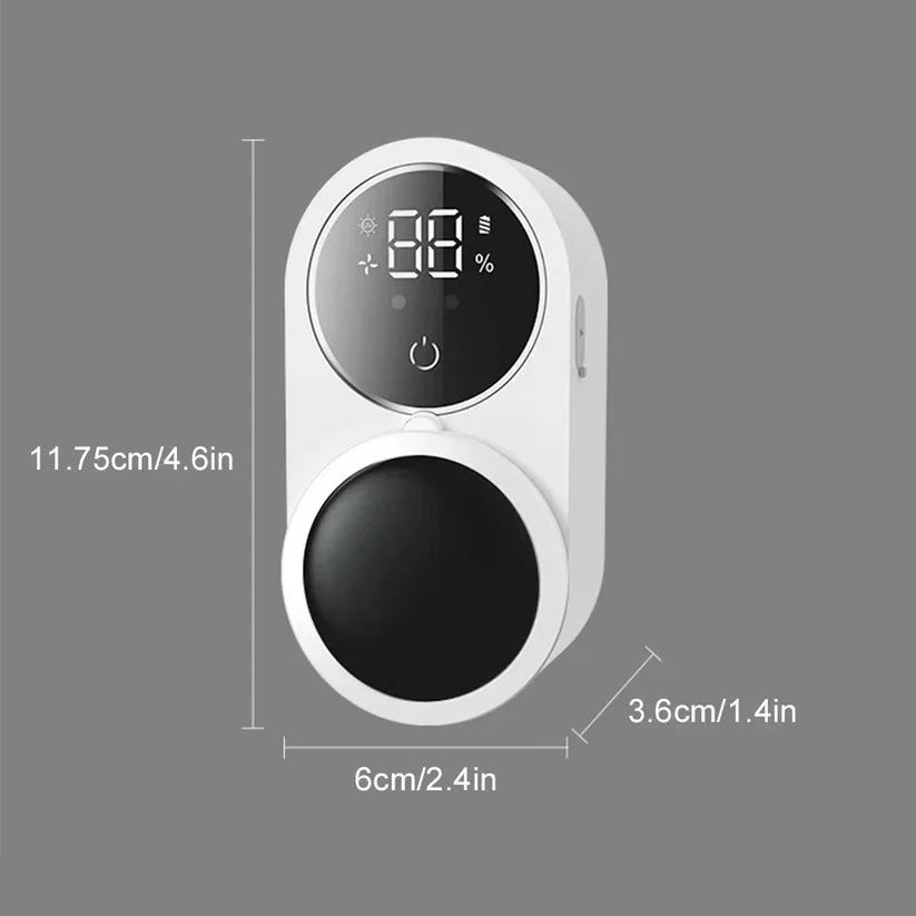 Toothbrush Sanitizer UV Touchless Wall-Mount USB-C
