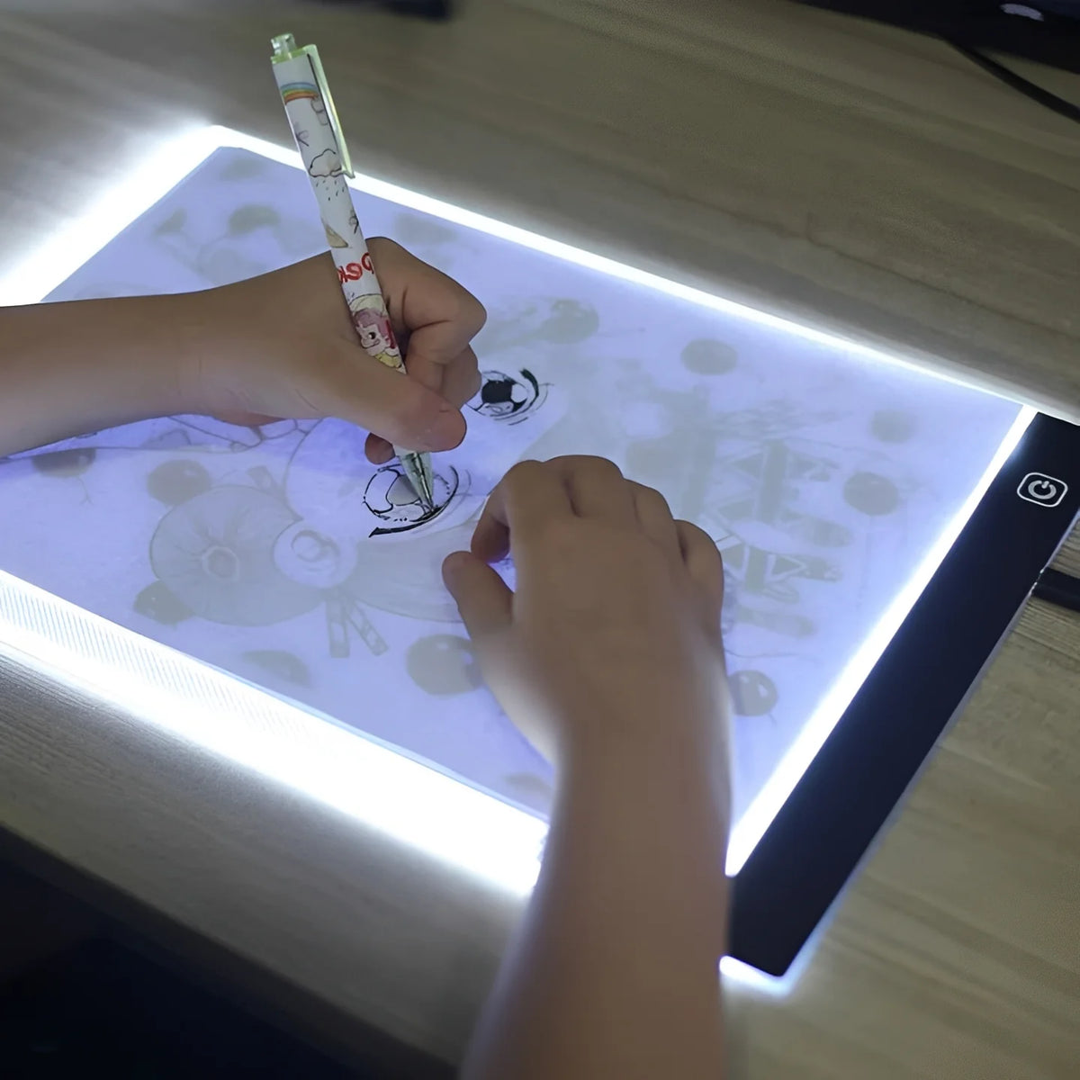 Tracing Light Pad Adjustable Brightness Flicker Free USB Powered