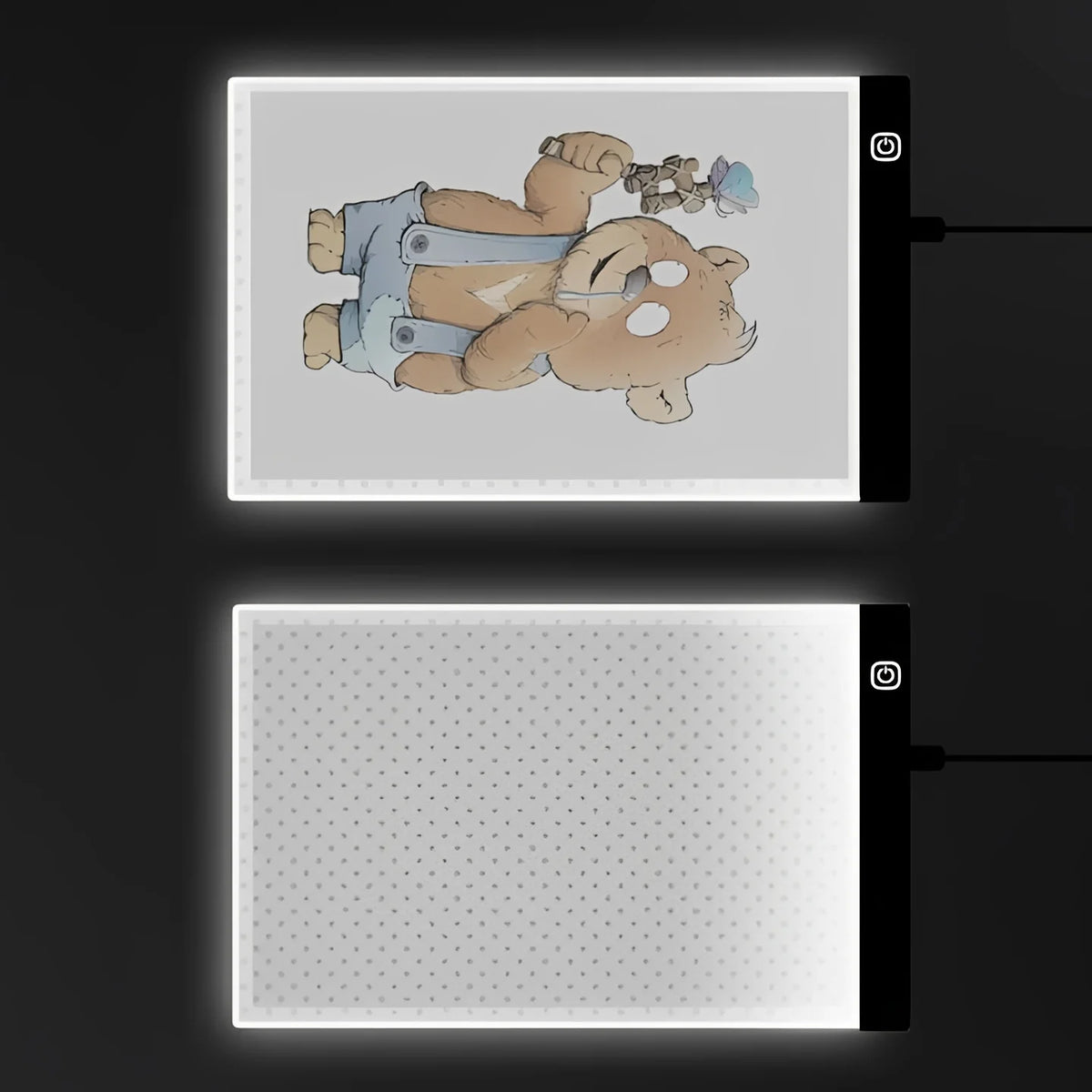 Tracing Light Pad Adjustable Brightness Flicker Free USB Powered