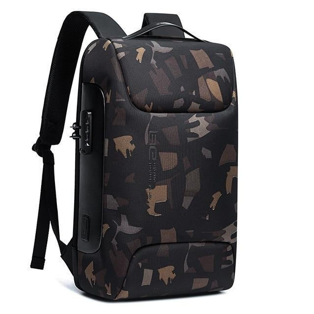 Travel Backpack Anti-Theft USB Charging Water-Resistant