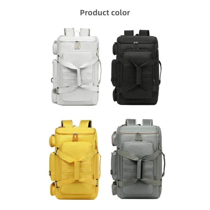 Travel Backpack Multi-Compartment Padded 16-Inch Laptop & Trolley Strap