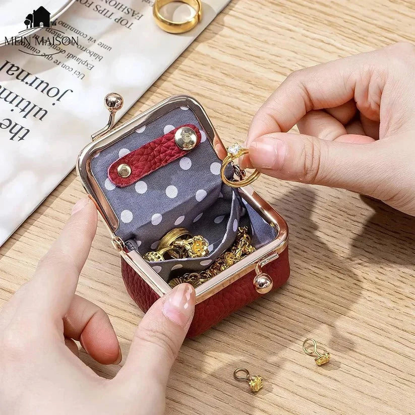 Travel Jewelry Organizer Individual Slots & Hooks