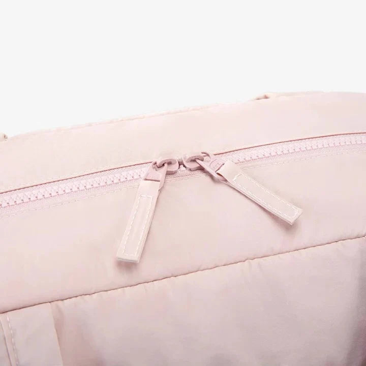 Travel Toiletry Bag Water-Resistant Wet-Dry Compartment & Luggage Sleeve