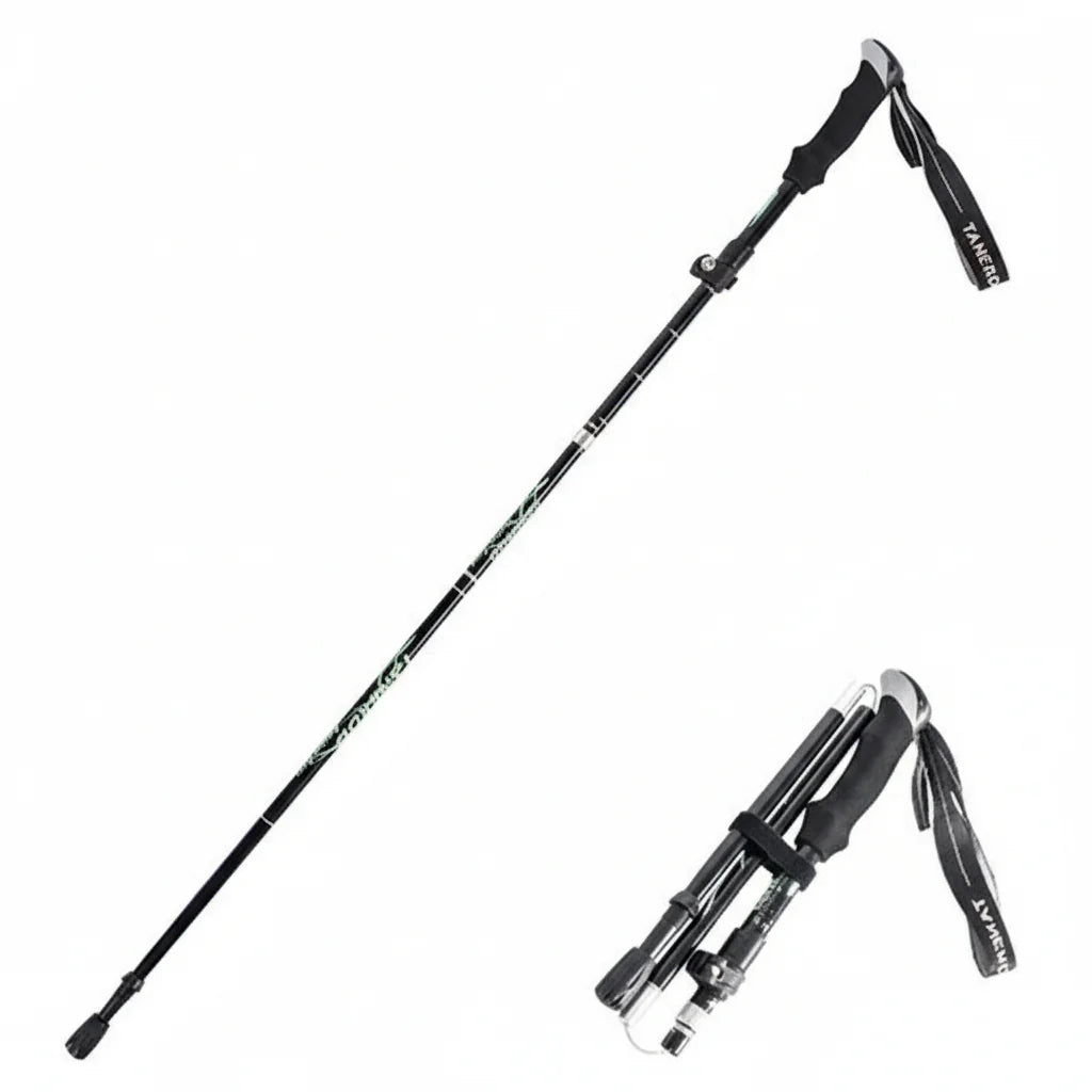 Trekking Pole Telescoping Aluminum Ergonomic Grip