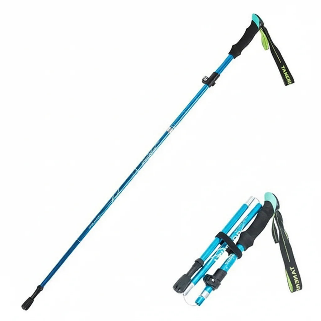 Trekking Pole Telescoping Aluminum Ergonomic Grip