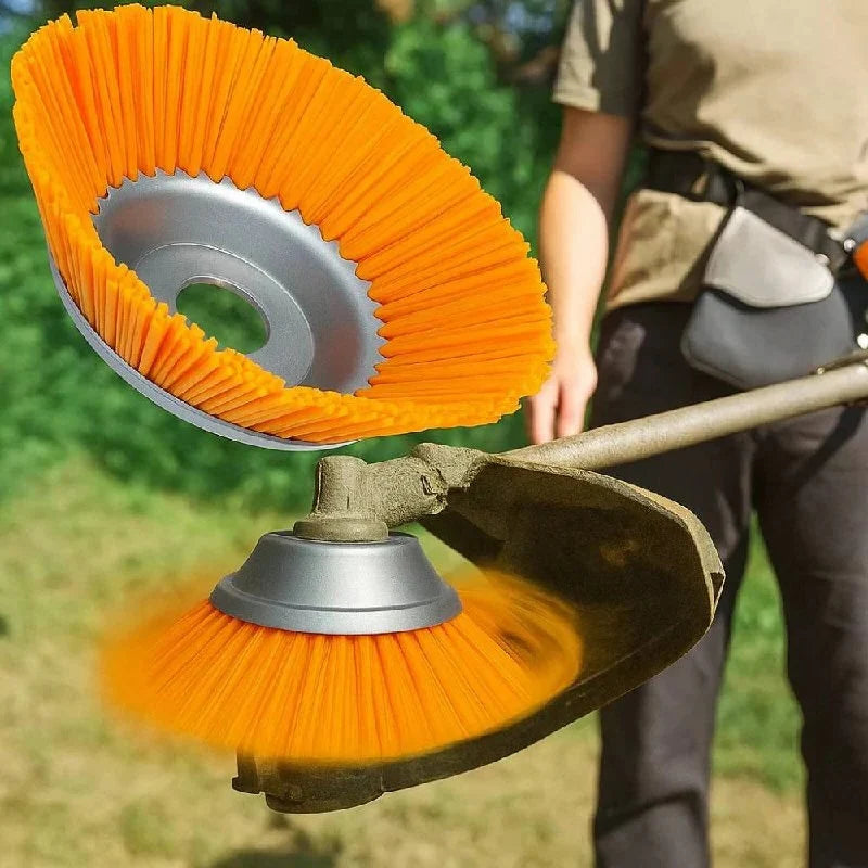 Trimmer Brush Head Rotating Nylon Scratch-Free