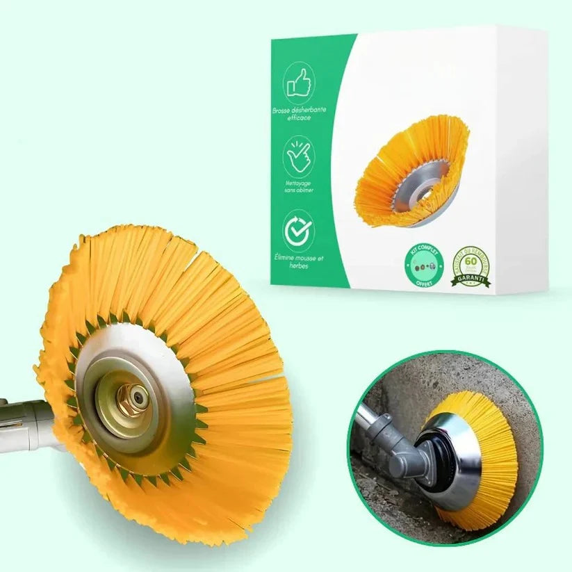 Trimmer Brush Head Rotating Nylon Scratch-Free