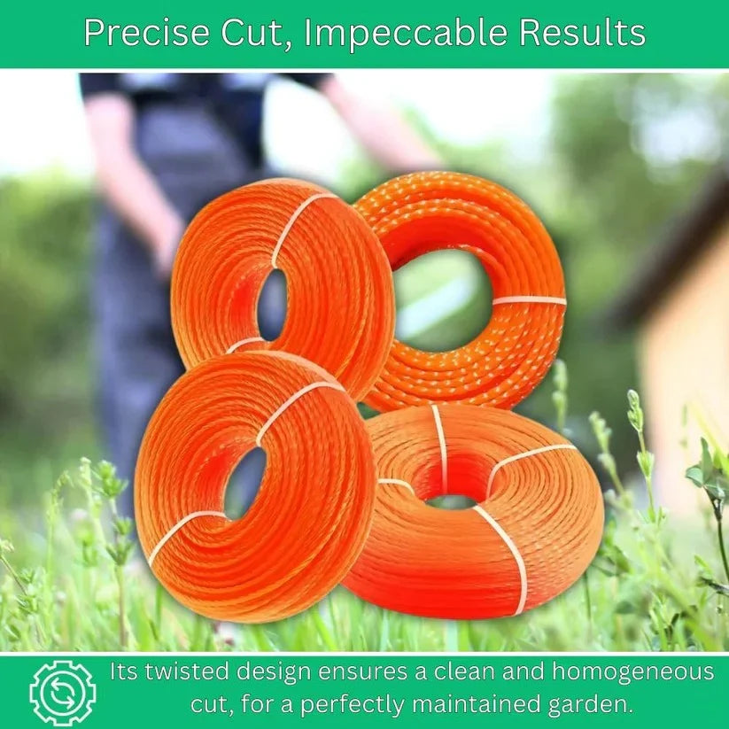 Trimmer Line Twisted Nylon 15 M Reduced Vibration