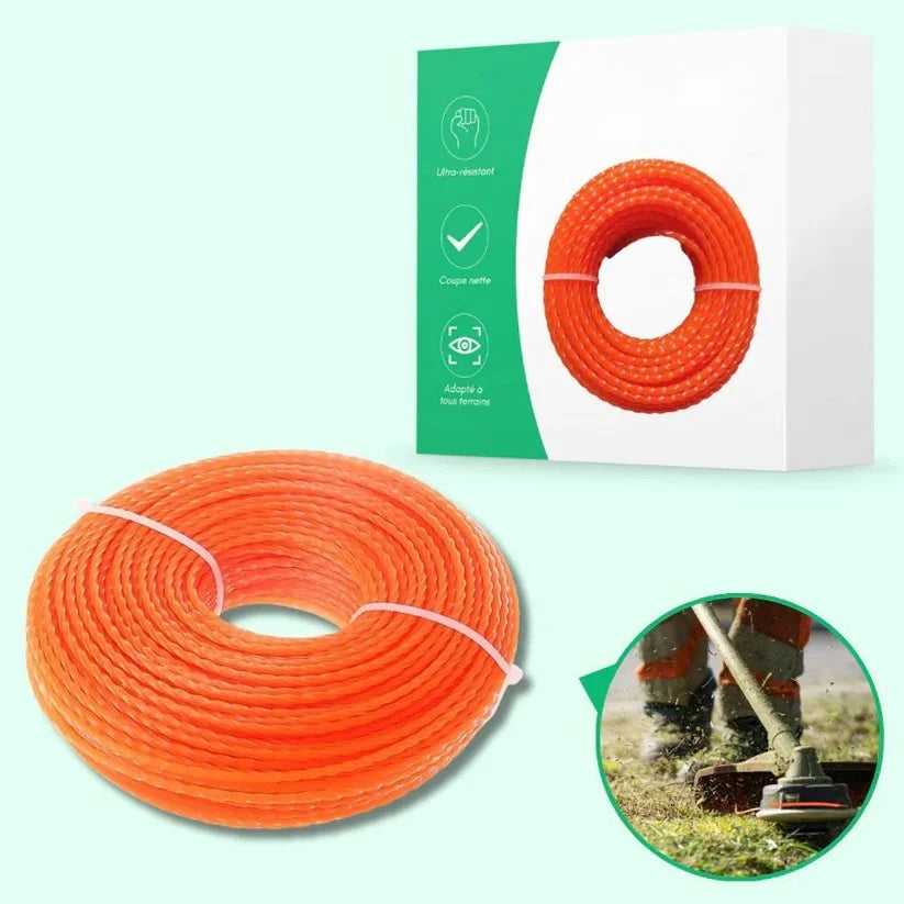 Trimmer Line Twisted Nylon 15 M Reduced Vibration