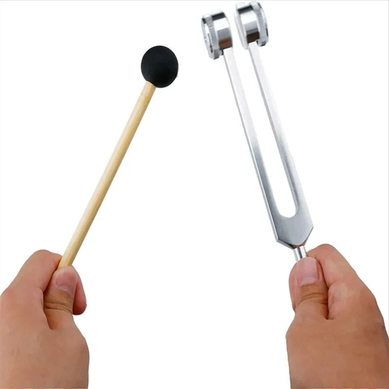 Tuning Fork 128 Hz Weighted Precision-Machined Aluminum