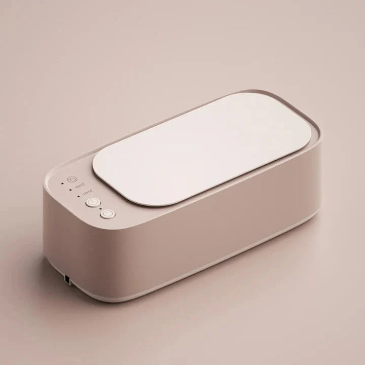 Ultrasonic Cleaner Compact Stainless Steel 20 Oz