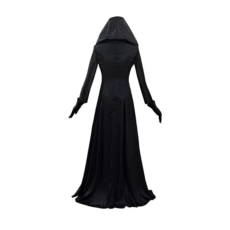 Vampire Cosplay Outfit Jacquard Satin Complete Set