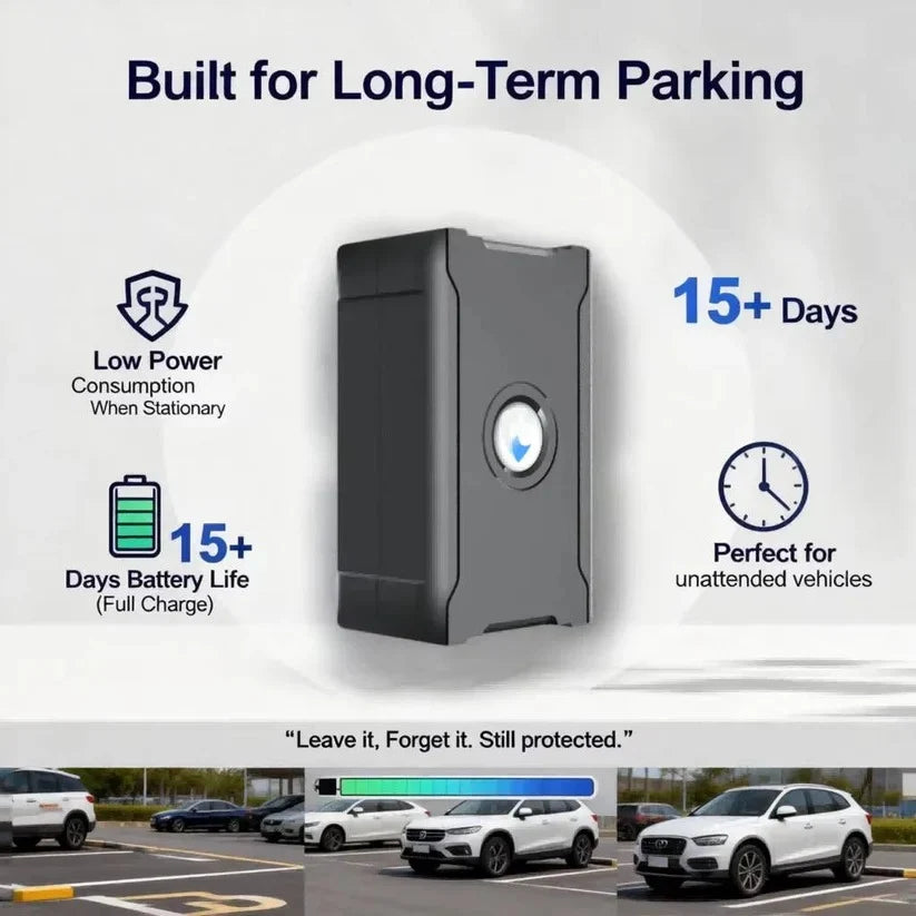 Vehicle GPS Tracker Wireless & Live Tracking 6000mAh Battery