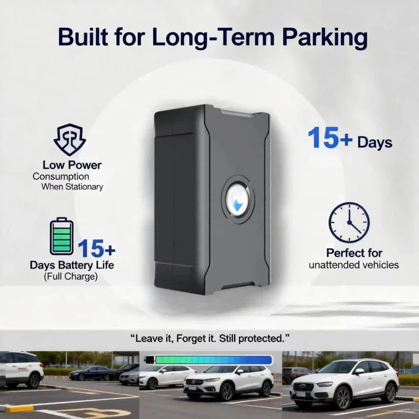 Vehicle GPS Tracker Wireless & Live Tracking 6000mAh Battery