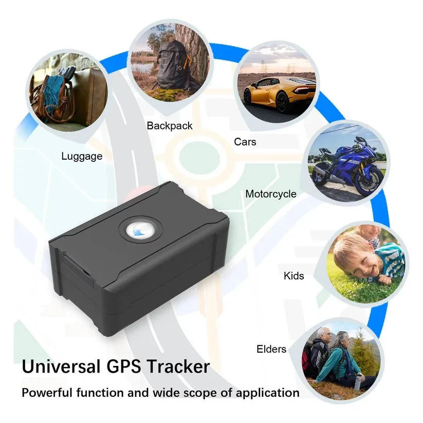 Vehicle GPS Tracker Wireless & Live Tracking 6000mAh Battery