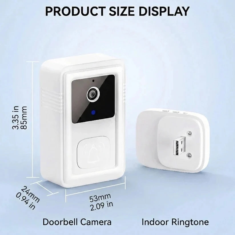 Video Doorbell 1080P Two-Way Audio 365-Day Standby