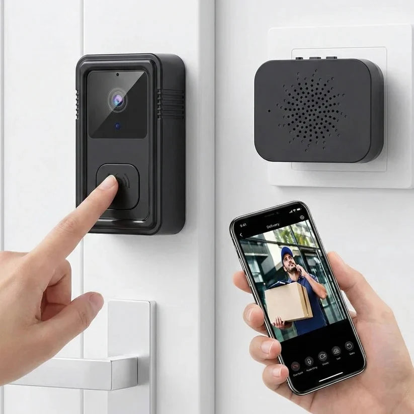 Video Doorbell 1080P Two-Way Audio 365-Day Standby