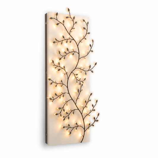 Vine Motif Indoor Ambient Wall Light (Soft Warm)