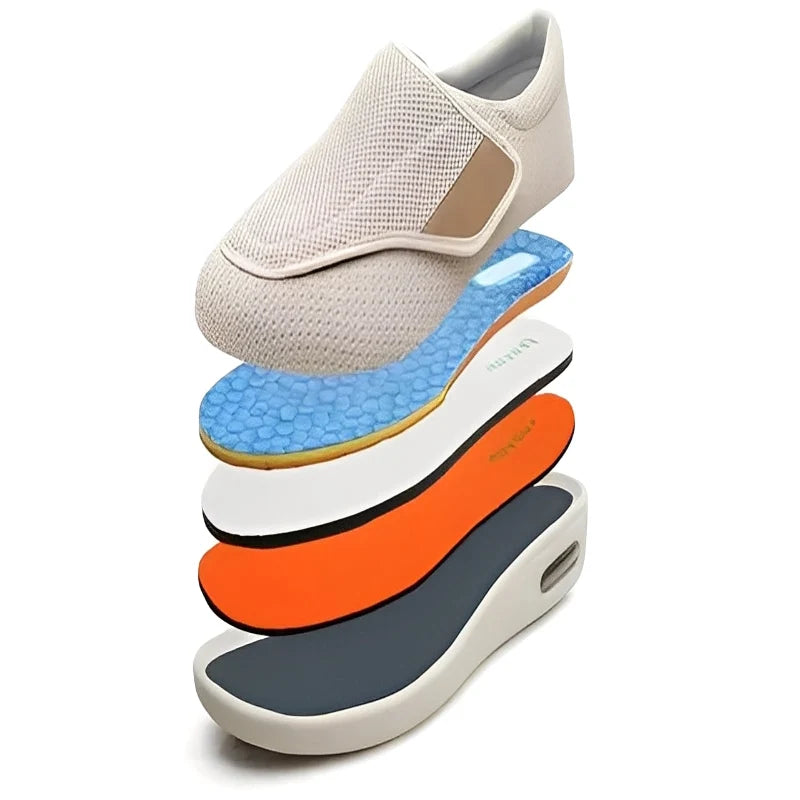 Walking Shoes Zero-Drop Wide Toe Box Rubber Outsole