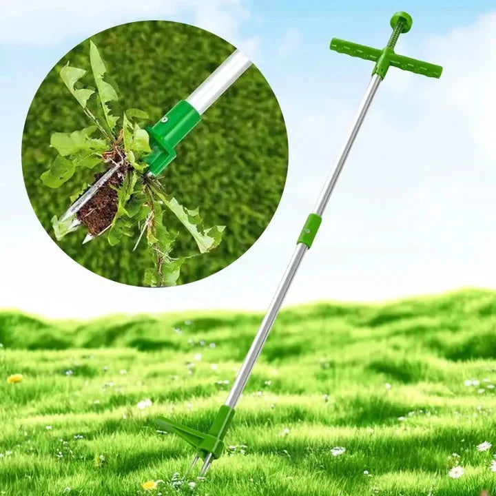 Weed Puller Foot-Pedal Claw 39 Inch Handle