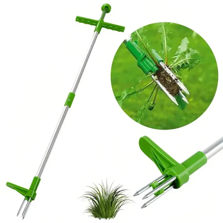 Weed Puller Foot-Pedal Claw 39 Inch Handle